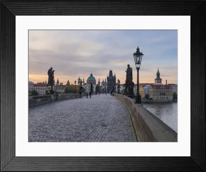 Framed Print : Charles Bridge, early morning, UNESCO World Heritage Site, Prague, Czech Republic, Europe Framed Print : Charles Bridge, early morning, UNESCO World Heritage Site, Prague, Czech Republic, Europe