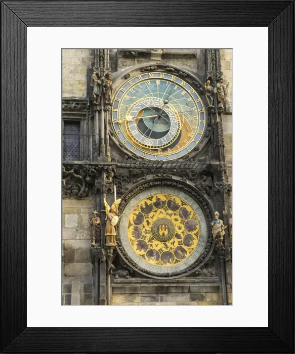 Framed Print : The Astronomical Clock, Old Town Hall, UNESCO World Heritage Site, Prague, Czech Republic Framed Print : The Astronomical Clock, Old Town Hall, UNESCO World Heritage Site, Prague, Czech Republic
