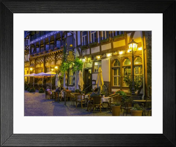 Framed Print : Bacharach, Rhineland Palatinate, Germany, Europe Framed Print : Bacharach, Rhineland Palatinate, Germany, Europe