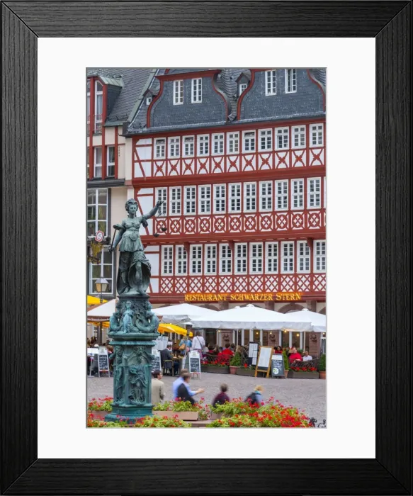 Framed Print : Romerberg, Altstadt (Old Town), Frankfurt am Main, Hesse, Germany, Europe Framed Print : Romerberg, Altstadt (Old Town), Frankfurt am Main, Hesse, Germany, Europe