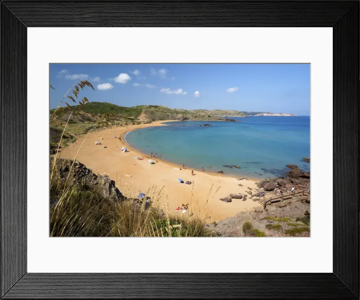 Framed Print : Platja de Cavalleria (Cavalleria beach), near Fornells, North Coast, Menorca, Balearic Islands Framed Print : Platja de Cavalleria (Cavalleria beach), near Fornells, North Coast, Menorca, Balearic Islands