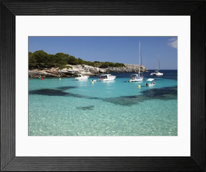 Framed Print : Cala en Turqueta, south west coast, near Ciutadella, Menorca, Balearic Islands, Spain Framed Print : Cala en Turqueta, south west coast, near Ciutadella, Menorca, Balearic Islands, Spain
