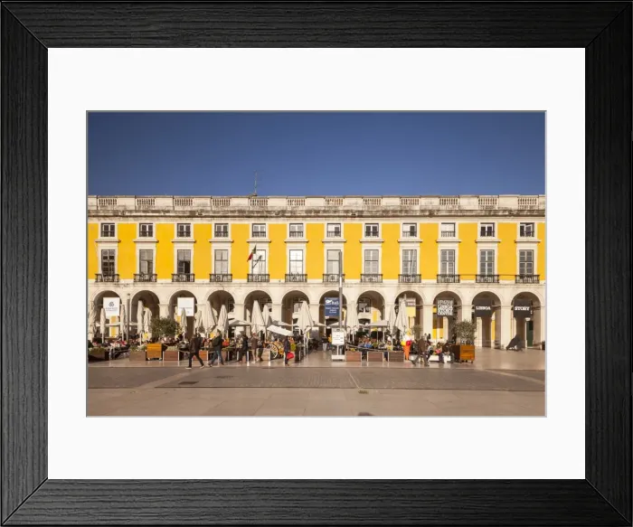 Framed Print : Praca do Comercio in Lisbon, Portugal, Europe Framed Print : Praca do Comercio in Lisbon, Portugal, Europe