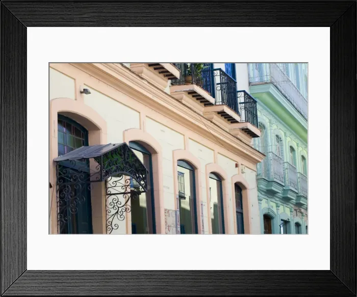 Framed Print : Restored old buildings in Habana Vieja (old town) Framed Print : Restored old buildings in Habana Vieja (old town)