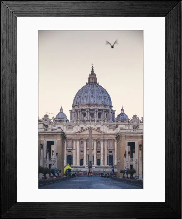 Framed Print : St. Peters Basilica, Vatican, UNESCO World Heritage Site, Rome, Lazio, Italy, Europe Framed Print : St. Peters Basilica, Vatican, UNESCO World Heritage Site, Rome, Lazio, Italy, Europe