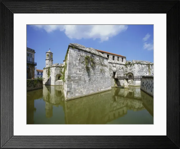 Framed Print : El Castillo de la Real Fuerza, Old Havana, Cuba Framed Print : El Castillo de la Real Fuerza, Old Havana, Cuba