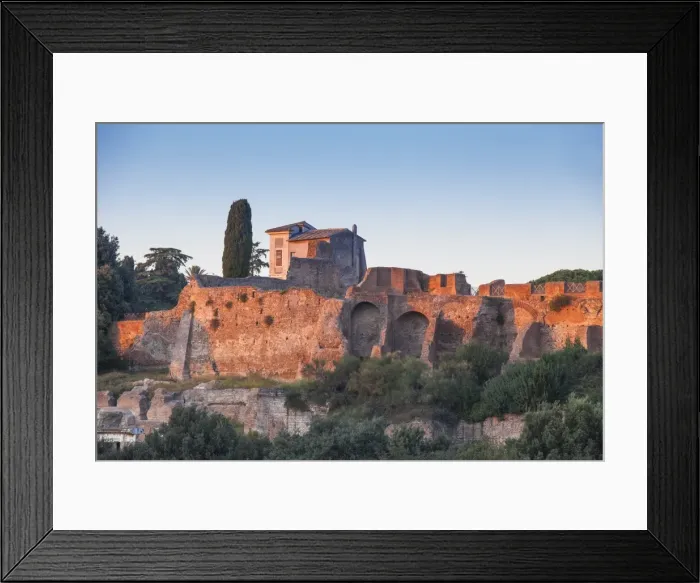 Framed Print : View of Palatino, Rome, Lazio, Italy, Europe Framed Print : View of Palatino, Rome, Lazio, Italy, Europe