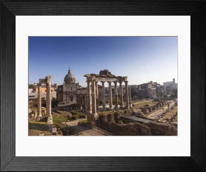 Framed Print : Temple di Saturno, The Roman Forum, UNESCO World Heritage Site, Rome, Lazio, Italy Framed Print : Temple di Saturno, The Roman Forum, UNESCO World Heritage Site, Rome, Lazio, Italy