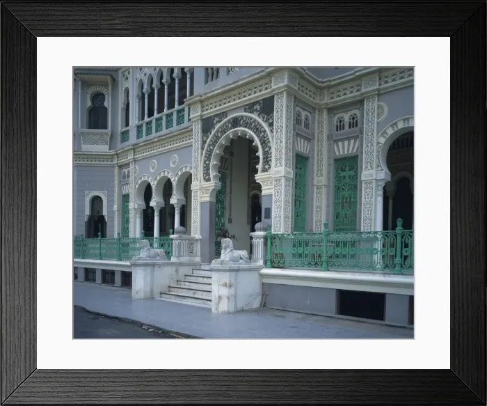 Framed Print : Entrance to the Valle Palace in Cienfuegos, UNESCO World Heritage Site Framed Print : Entrance to the Valle Palace in Cienfuegos, UNESCO World Heritage Site
