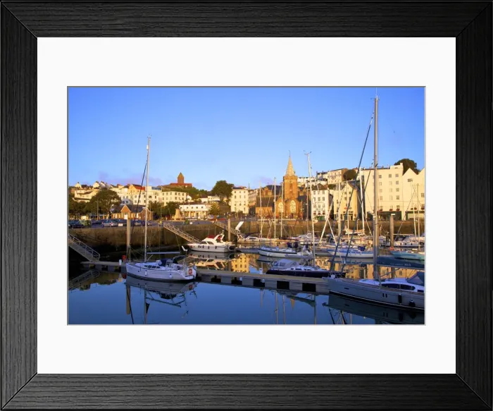 Framed Print : St. Peter Port Harbour, Guernsey, Channel Islands, United Kingdom, Europe Framed Print : St. Peter Port Harbour, Guernsey, Channel Islands, United Kingdom, Europe