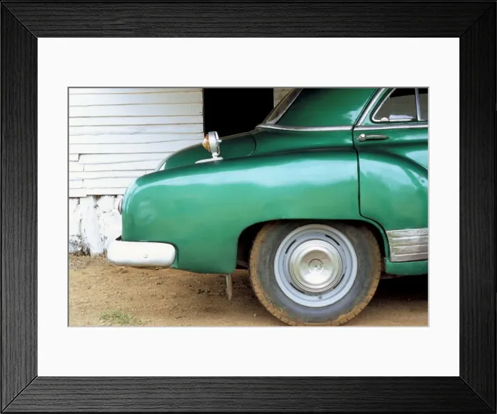 Framed Print : Detail of old American car, Vinales Valley, Pinar Del Rio province, Cuba Framed Print : Detail of old American car, Vinales Valley, Pinar Del Rio province, Cuba