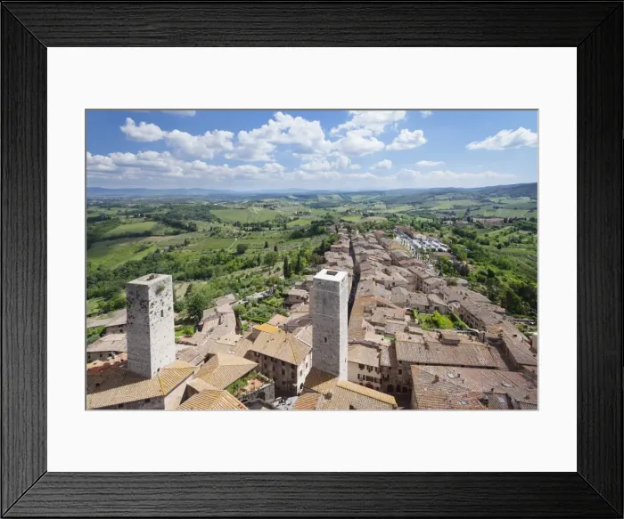 Framed Print : San Gimignano, UNESCO World Heritage Site, Siena Province, Tuscany, Italy, Europe Framed Print : San Gimignano, UNESCO World Heritage Site, Siena Province, Tuscany, Italy, Europe