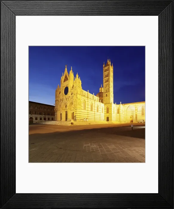 Framed Print : Piazza del Duomo, Santa Maria Assunta Cathedral, Siena, UNESCO World Heritage Site Framed Print : Piazza del Duomo, Santa Maria Assunta Cathedral, Siena, UNESCO World Heritage Site