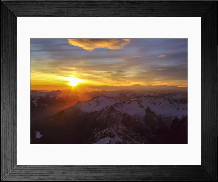 Framed Print : Aerial view of Masino Valley at sunset, Valtellina, Lombardy, Italy, Europe Framed Print : Aerial view of Masino Valley at sunset, Valtellina, Lombardy, Italy, Europe