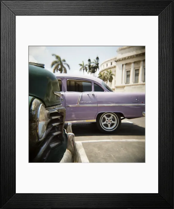 Framed Print : Old American car, Havana, Cuba, West Indies, Central America Framed Print : Old American car, Havana, Cuba, West Indies, Central America