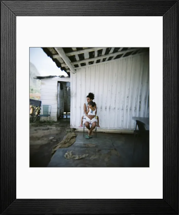 Framed Print : Mother and daughter on porch of their farm, Vinales, Cuba, West Indies, Central America Framed Print : Mother and daughter on porch of their farm, Vinales, Cuba, West Indies, Central America