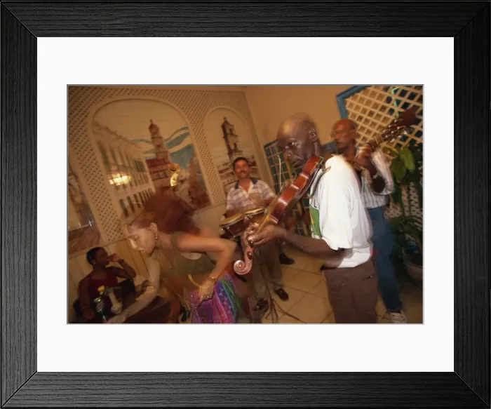 Framed Print : Traditional live music in a bar in Havana, Cuba, West Indies, Central America Framed Print : Traditional live music in a bar in Havana, Cuba, West Indies, Central America