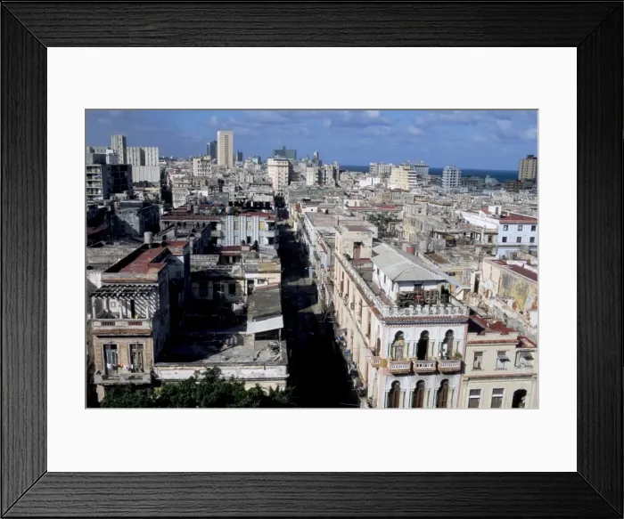 Framed Print : City skyline, Havana, Cuba, West Indies, Central America Framed Print : City skyline, Havana, Cuba, West Indies, Central America