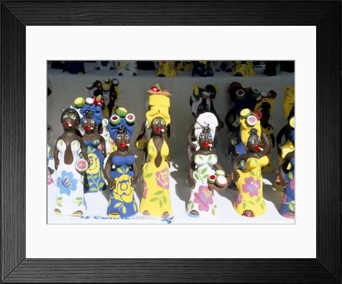 Framed Print : Doll-like statues for sale, Havana, Cuba, West Indies, Central America Framed Print : Doll-like statues for sale, Havana, Cuba, West Indies, Central America
