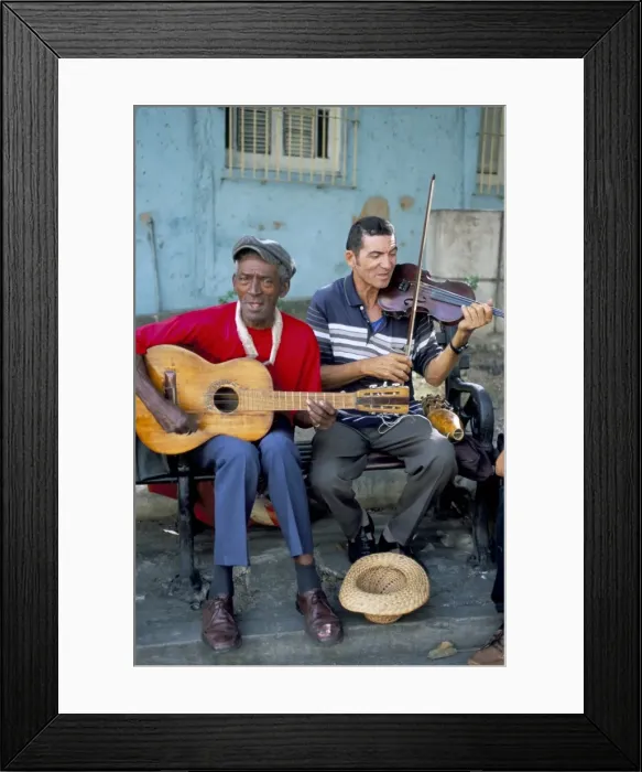 Framed Print : Musicians playing salsa, Santiago de Cuba, Cuba, West Indies, Central America Framed Print : Musicians playing salsa, Santiago de Cuba, Cuba, West Indies, Central America