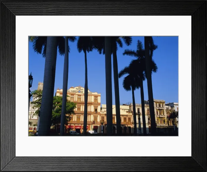 Framed Print : Tobacco factory, Paseo de Marti, Havana, Cuba Framed Print : Tobacco factory, Paseo de Marti, Havana, Cuba