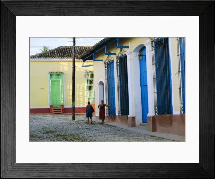 Framed Print : Street in the colonial town, Trinidad, Sancti Spiritus, Cuba Framed Print : Street in the colonial town, Trinidad, Sancti Spiritus, Cuba