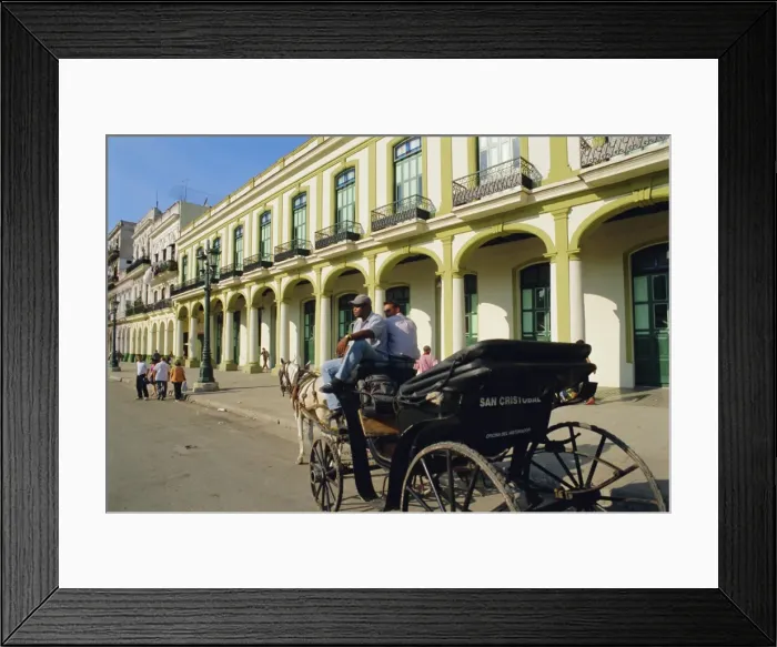 Framed Print : Colonial arcade, Capital Square, Havana, Cuba Framed Print : Colonial arcade, Capital Square, Havana, Cuba