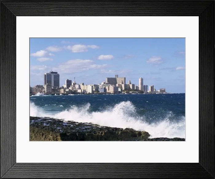 Framed Print : Modern quarter of Vedado, Havana, Cuba, West Indies, Central America Framed Print : Modern quarter of Vedado, Havana, Cuba, West Indies, Central America