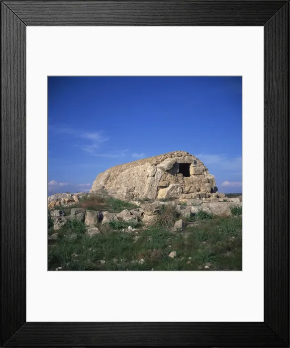 Framed Print : Royal tombs of the Achaean Kings, dating from the 8th to 7th centuries BC Framed Print : Royal tombs of the Achaean Kings, dating from the 8th to 7th centuries BC