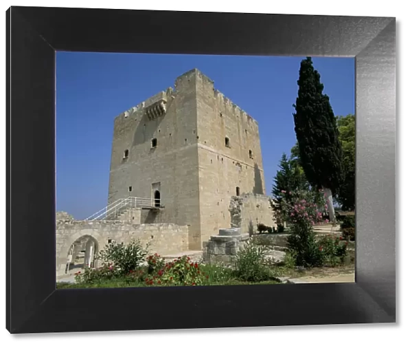 Kolossi castle, Limassol, Cyprus, Mediterranean, Europe