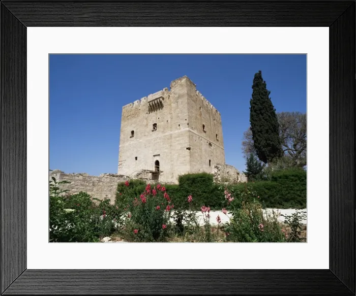 Framed Print : Kolossi castle, built by the Knights of St. John in 1454, near Limassol, Cyprus, Europe Framed Print : Kolossi castle, built by the Knights of St. John in 1454, near Limassol, Cyprus, Europe