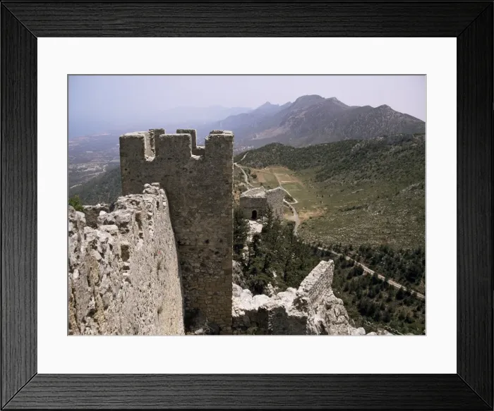 Framed Print : St. Hilarion castle, North Cyprus, Cyprus, Europe Framed Print : St. Hilarion castle, North Cyprus, Cyprus, Europe