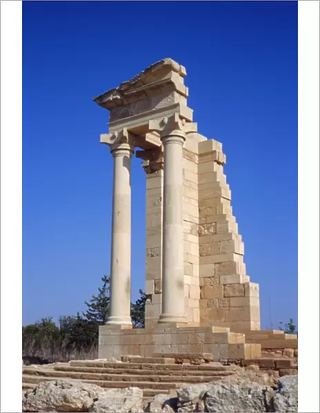 Roman Temple of Apollo, Kourion, Cyprus, Europe