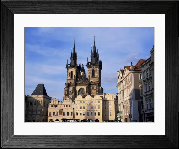 Framed Print : Tyn Church, Prague, Czech Republic, Europe Framed Print : Tyn Church, Prague, Czech Republic, Europe