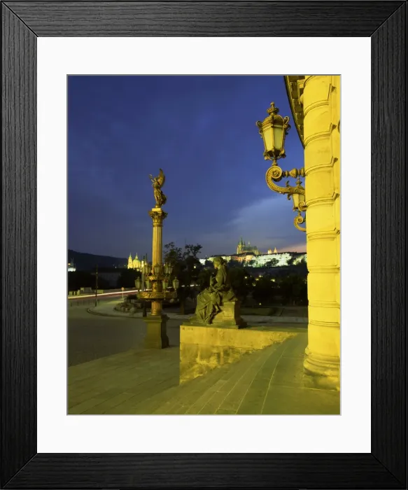 Framed Print : St. Vitus Cathedral and palace, Prague, Czech Republic, Europe Framed Print : St. Vitus Cathedral and palace, Prague, Czech Republic, Europe