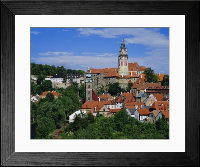 Framed Print : Cesky Krumlov, South Bohemia, Czech Republic, Europe Framed Print : Cesky Krumlov, South Bohemia, Czech Republic, Europe