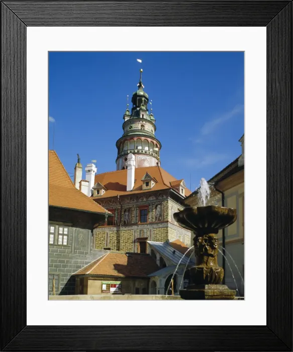 Framed Print : Castle, Cesky Krumlov, South Bohemia, Czech Republic, Europe Framed Print : Castle, Cesky Krumlov, South Bohemia, Czech Republic, Europe