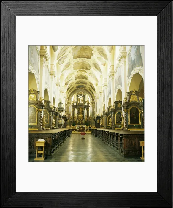 Framed Print : Strahov monastery church, Prague, Czech Republic, Europe Framed Print : Strahov monastery church, Prague, Czech Republic, Europe
