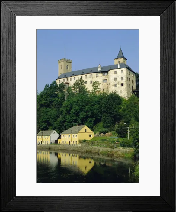 Framed Print : Rozmberk nad Vltavu, 13th century, headquarters of Rozmberk family, Bohemia Framed Print : Rozmberk nad Vltavu, 13th century, headquarters of Rozmberk family, Bohemia