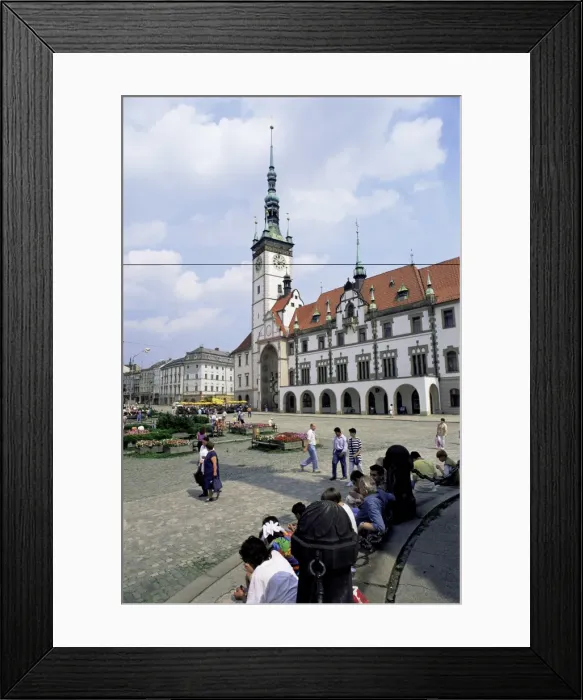 Framed Print : Old Town Hall, main square, Olomouc, North Moravia, Czech Republic, Europe Framed Print : Old Town Hall, main square, Olomouc, North Moravia, Czech Republic, Europe