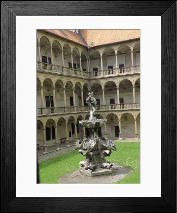 Framed Print : Budovice Chateau, late 16th c, South Moravia, Czech Republic, Europe Framed Print : Budovice Chateau, late 16th c, South Moravia, Czech Republic, Europe