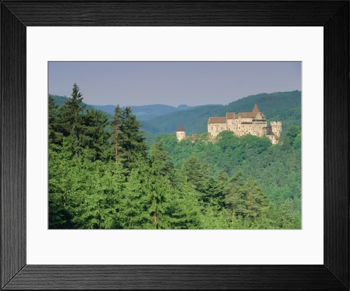 Framed Print : Pernstejn Fortress, 13th century, South Moravia, Czech Republic, Europe Framed Print : Pernstejn Fortress, 13th century, South Moravia, Czech Republic, Europe
