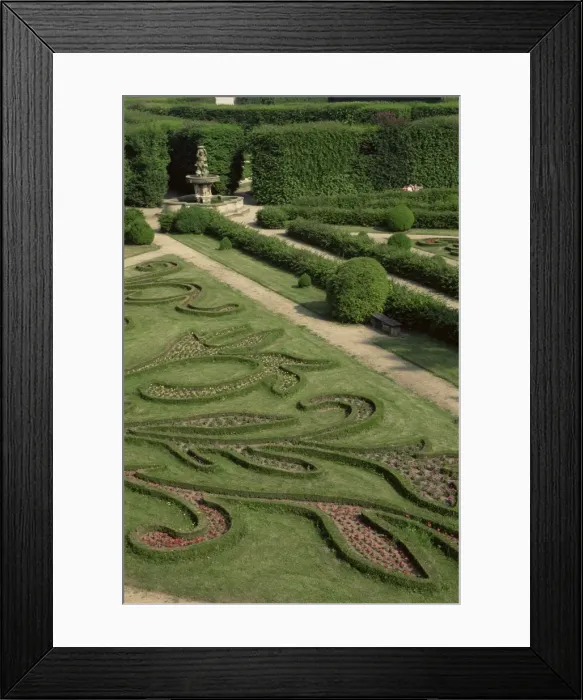 Framed Print : Garden of Flora, Kromeriz Palace, UNESCO World Heritage Site, South Moravia Framed Print : Garden of Flora, Kromeriz Palace, UNESCO World Heritage Site, South Moravia