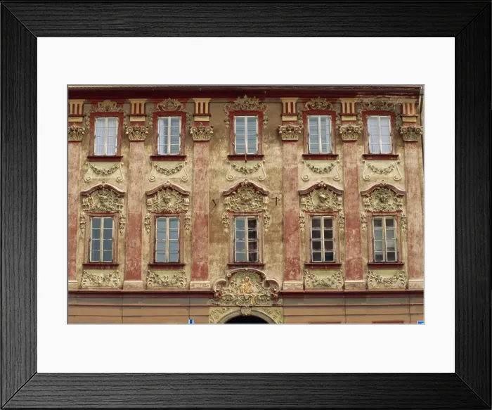 Framed Print : Babler House, Cheb, West Bohemia, Czech Republic, Europe Framed Print : Babler House, Cheb, West Bohemia, Czech Republic, Europe
