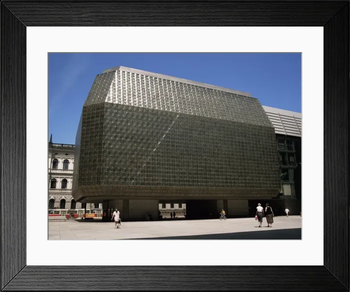 Framed Print : New Theatre, Prague, Czech Republic, Europe Framed Print : New Theatre, Prague, Czech Republic, Europe