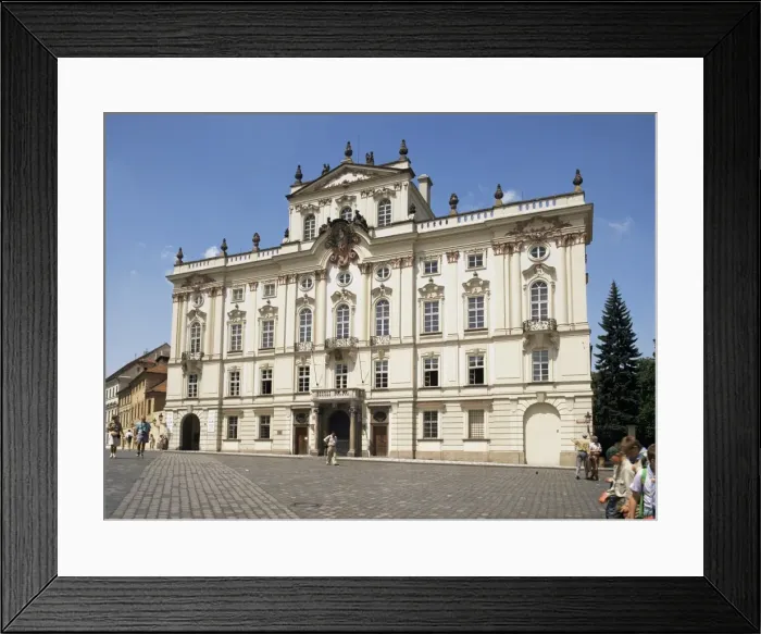Framed Print : Archbishops Palace, Prague, Czech Republic, Europe Framed Print : Archbishops Palace, Prague, Czech Republic, Europe