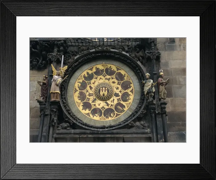 Framed Print : Astronomical clock, Old Town Square, Prague, Czech Republic, Europe Framed Print : Astronomical clock, Old Town Square, Prague, Czech Republic, Europe