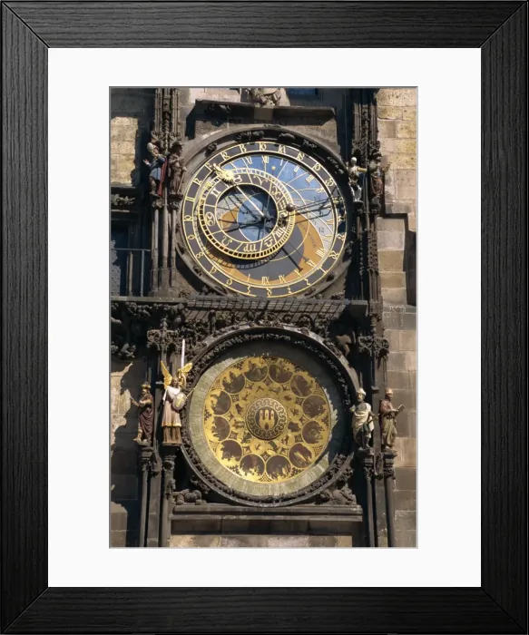 Framed Print : Astronomical clock, Old Town Square, Prague, Czech Republic, Europe Framed Print : Astronomical clock, Old Town Square, Prague, Czech Republic, Europe