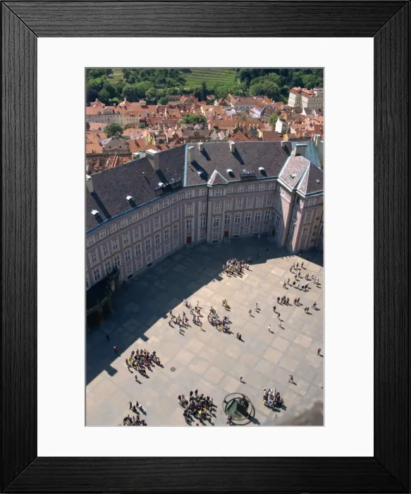 Framed Print : Within Prague Castle, Prague, Czech Republic, Europe