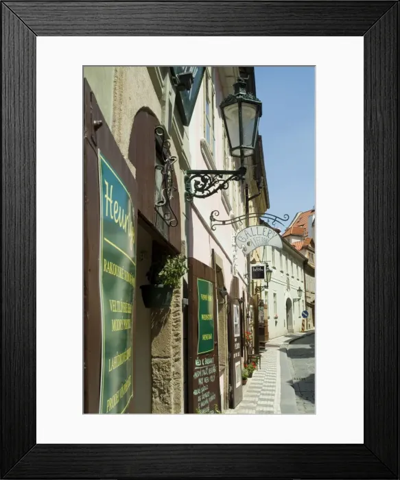Framed Print : Mala Strana, Prague, Czech Republic, Europe Framed Print : Mala Strana, Prague, Czech Republic, Europe